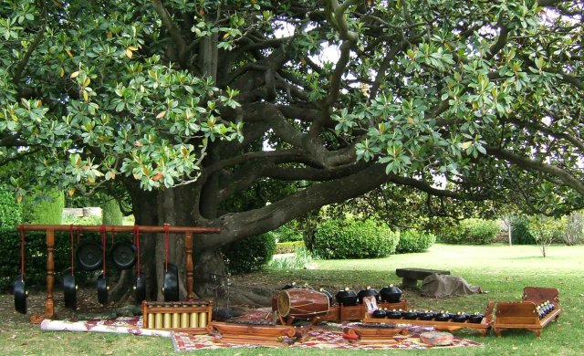 gamelan solonais en fer