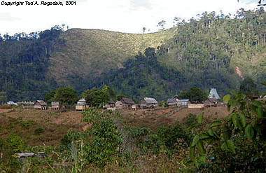 Montagnard (Jarai) Village, Central Highlands, Vietnam, 2000