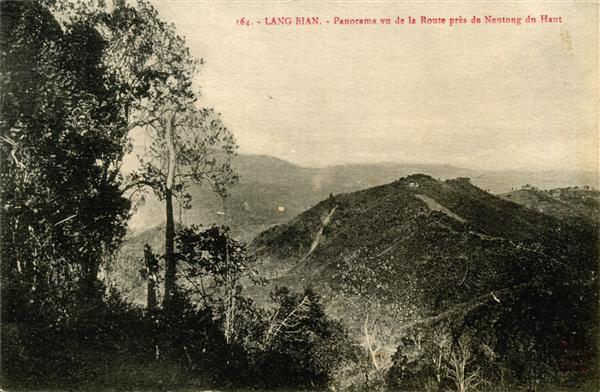 164. - LANG-BIAN. - Panorama vu de la Route près de Neutong du Haut